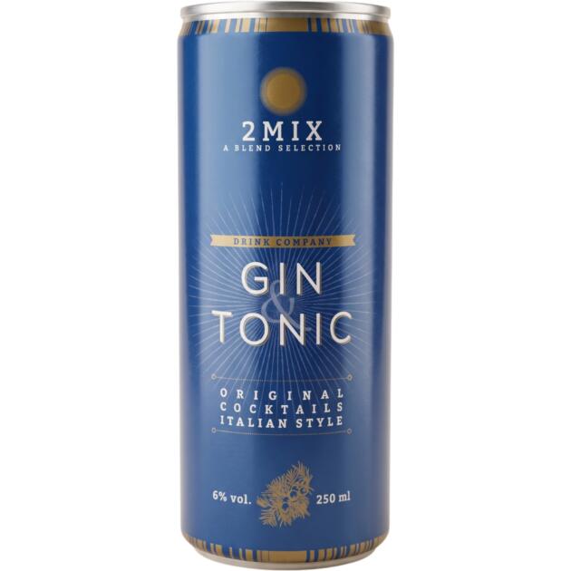 Gin Tonic Cocktail Premixato