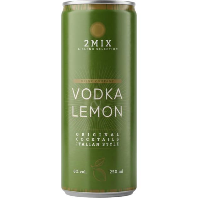 Vodka Lemon Cocktail Premixato