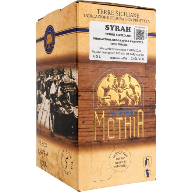 Syrah Terre Siciliane Bag in Box