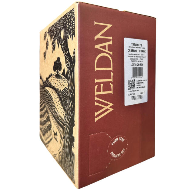 Cabernet Franc IGT Trevenezie Bag in Box